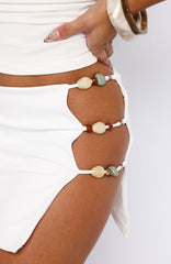 Selene Mini Skirt Off White