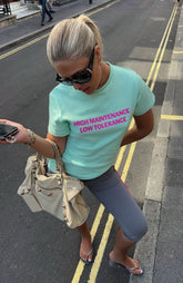 High Maintenance Vibes Tee Mint