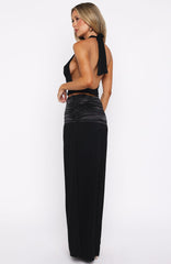 All In Tonight Maxi Skirt Black