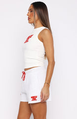 Club 14 Allie Lounge Shorts Grey Marle