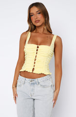 Bare With Me Bustier Lemon