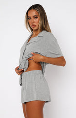 Dreamscape Pyjama Set Grey Marle