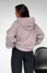 Stay Lifted Oversized Hoodie Cinnamon